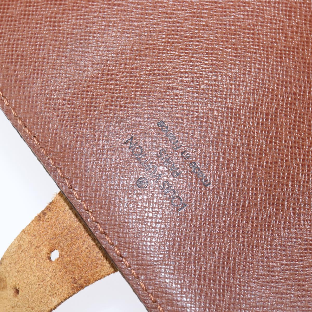 LOUIS VUITTON Monogram Cartouchiere GM Shoulder Bag M51252 LV Auth BA7168