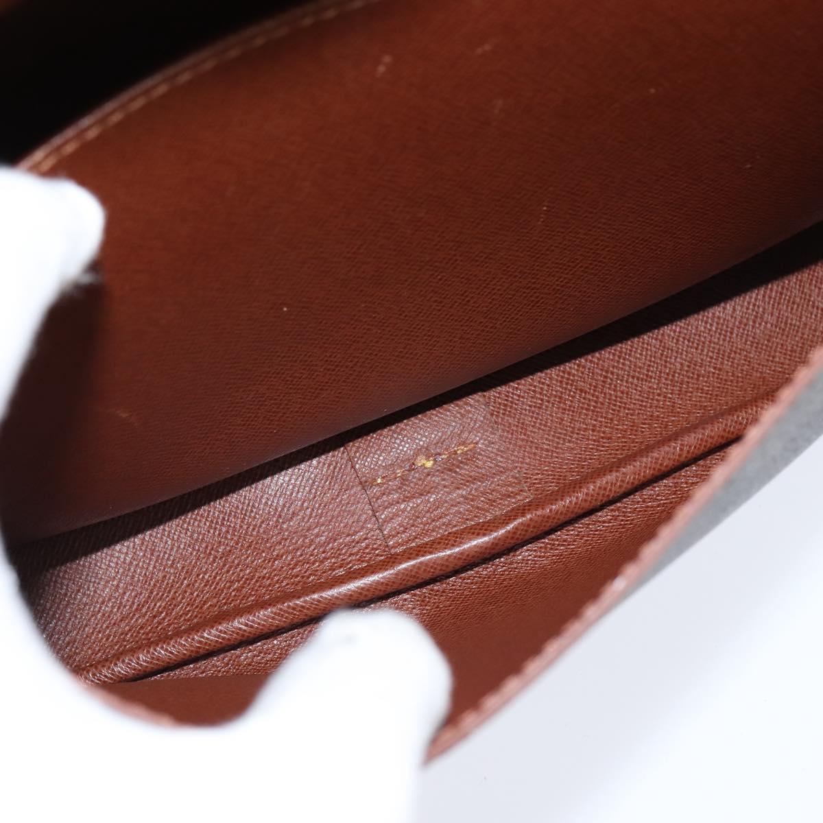 LOUIS VUITTON Monogram Cartouchiere GM Shoulder Bag M51252 LV Auth BA7168