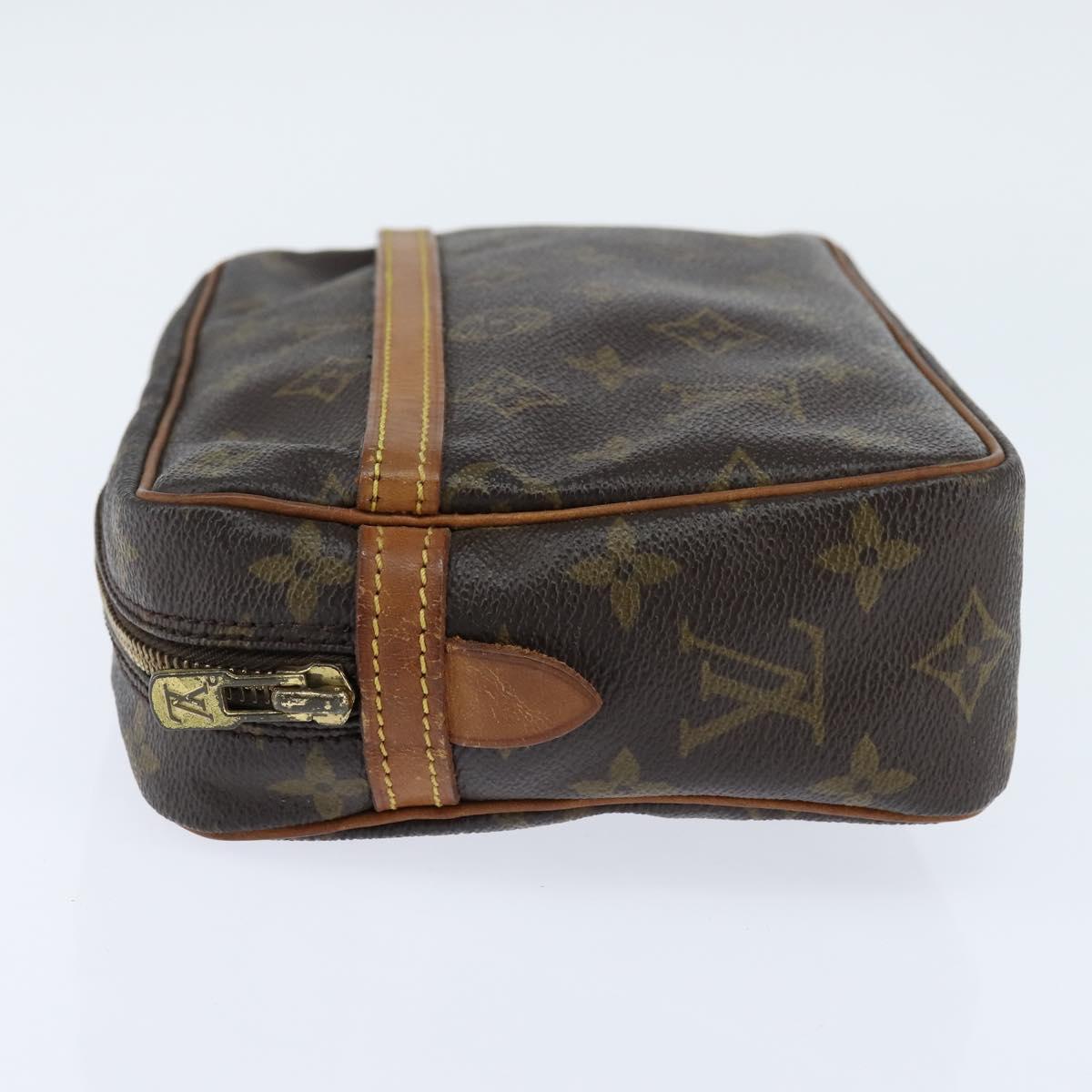 LOUIS VUITTON Monogram Compiegne 23 Clutch Bag M51847 LV Auth BA7170
