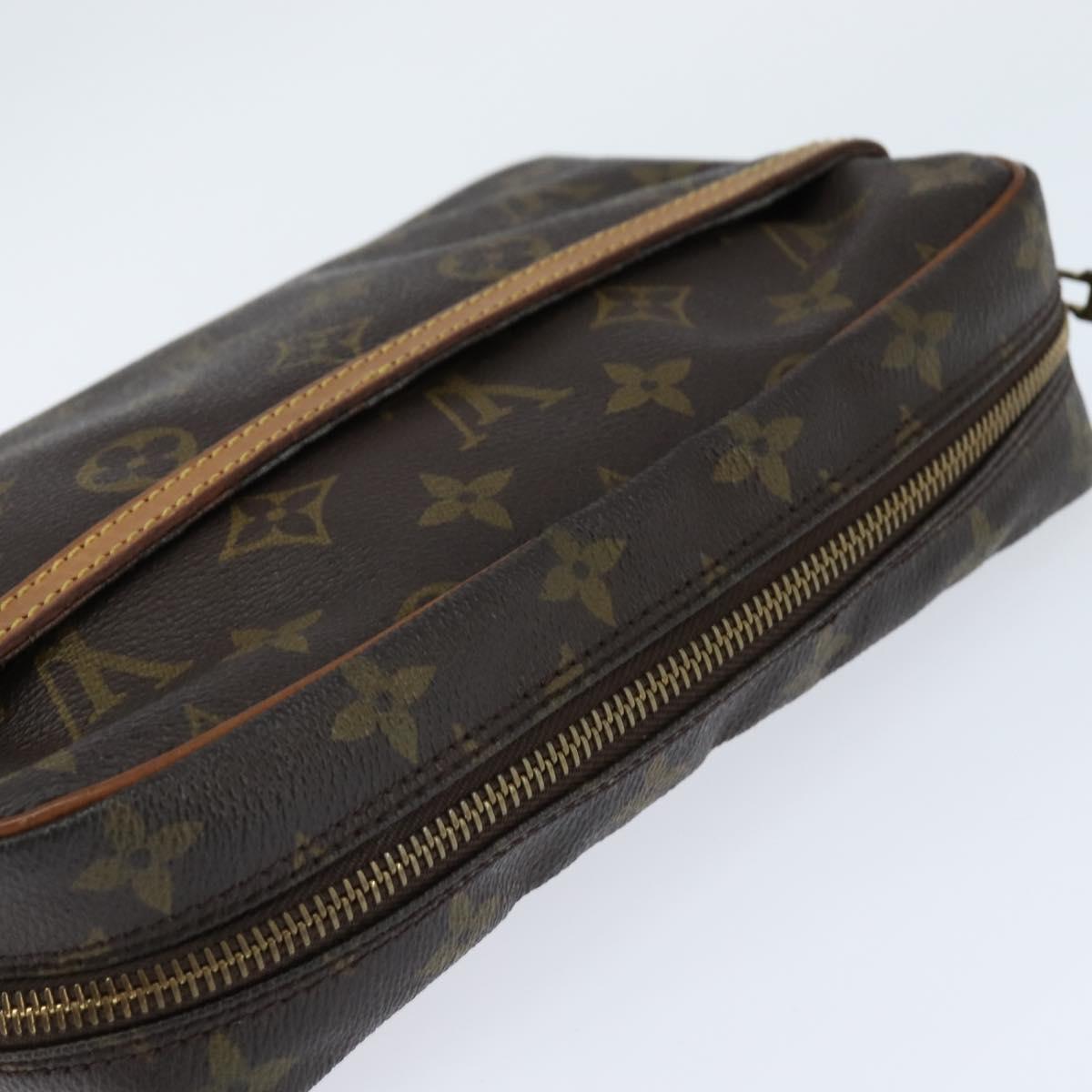 LOUIS VUITTON Monogram Compiegne 23 Clutch Bag M51847 LV Auth BA7170