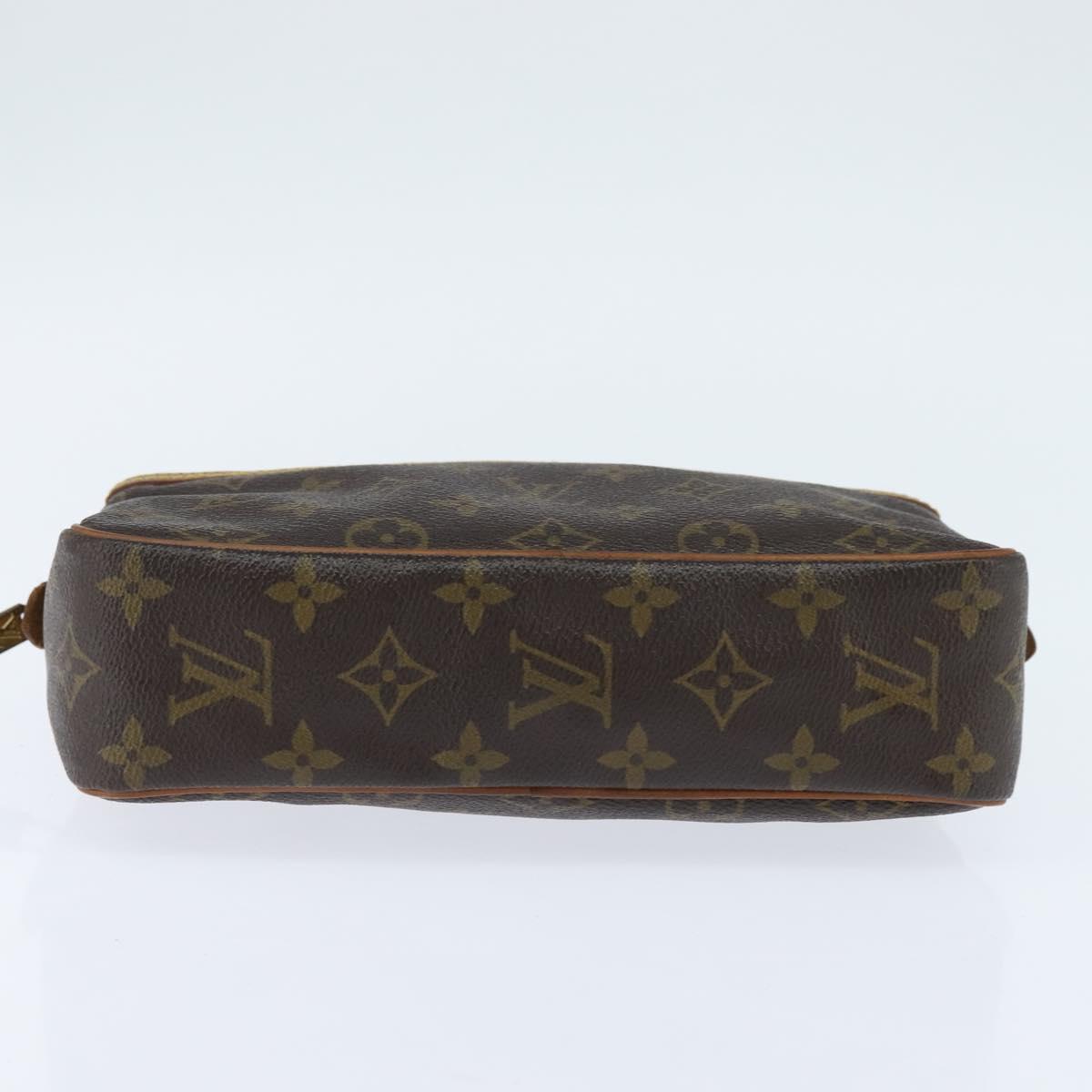 LOUIS VUITTON Monogram Compiegne 23 Clutch Bag M51847 LV Auth BA7170