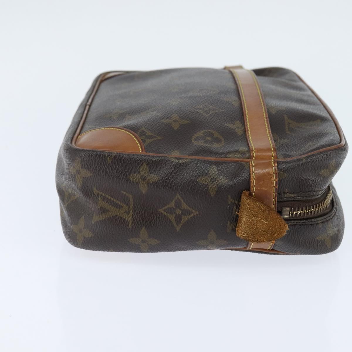LOUIS VUITTON Monogram Compiegne 28 Clutch Bag M51845 LV Auth BA7171