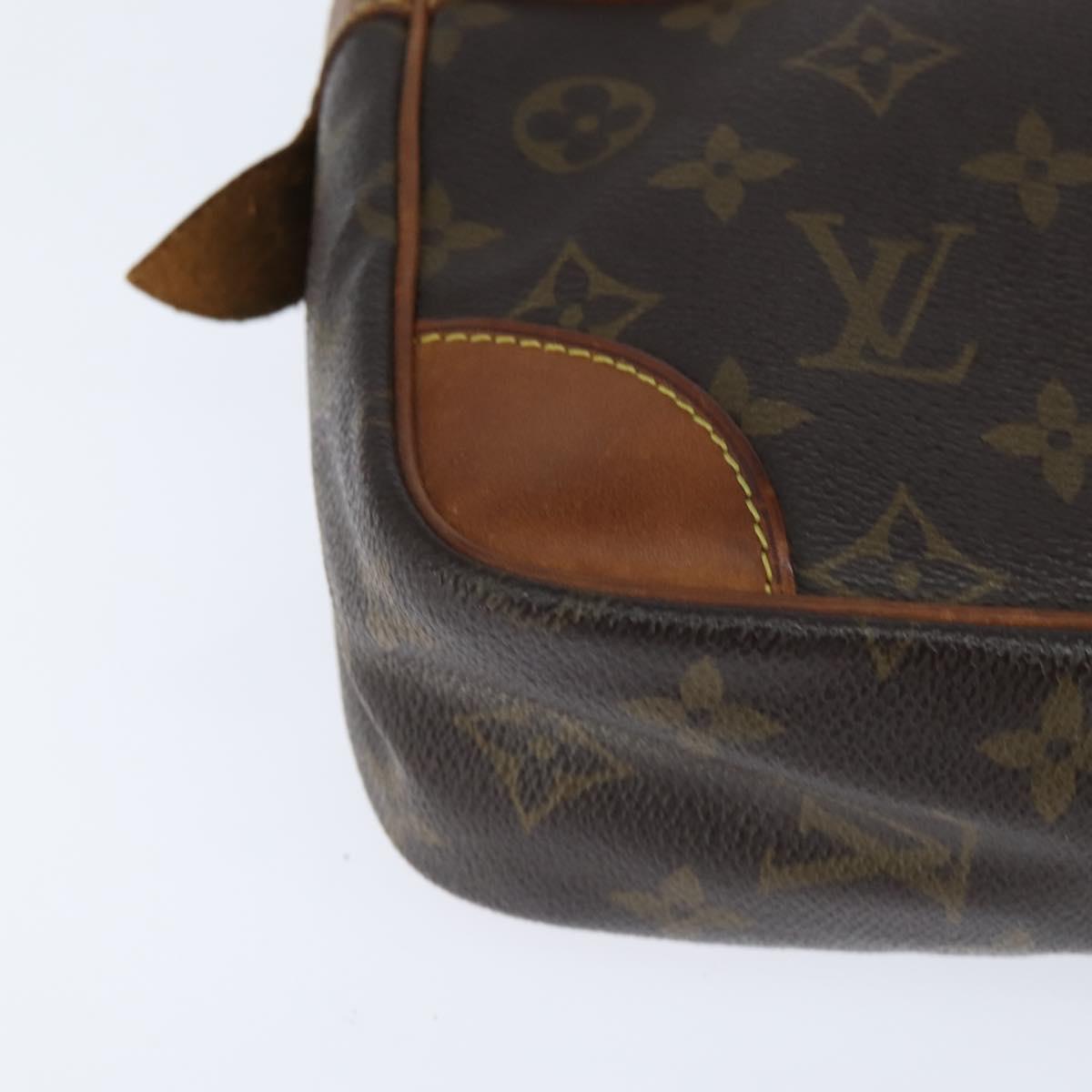 LOUIS VUITTON Monogram Compiegne 28 Clutch Bag M51845 LV Auth BA7171