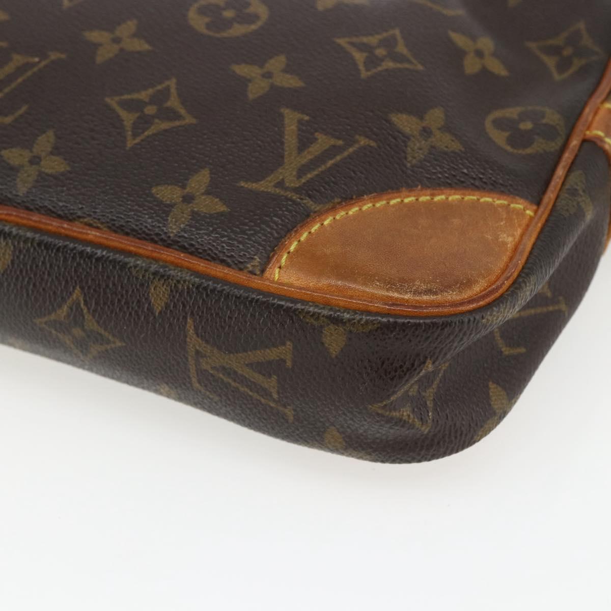 LOUIS VUITTON Monogram Marly Dragonne GM Clutch Bag M51825 LV Auth BA7172