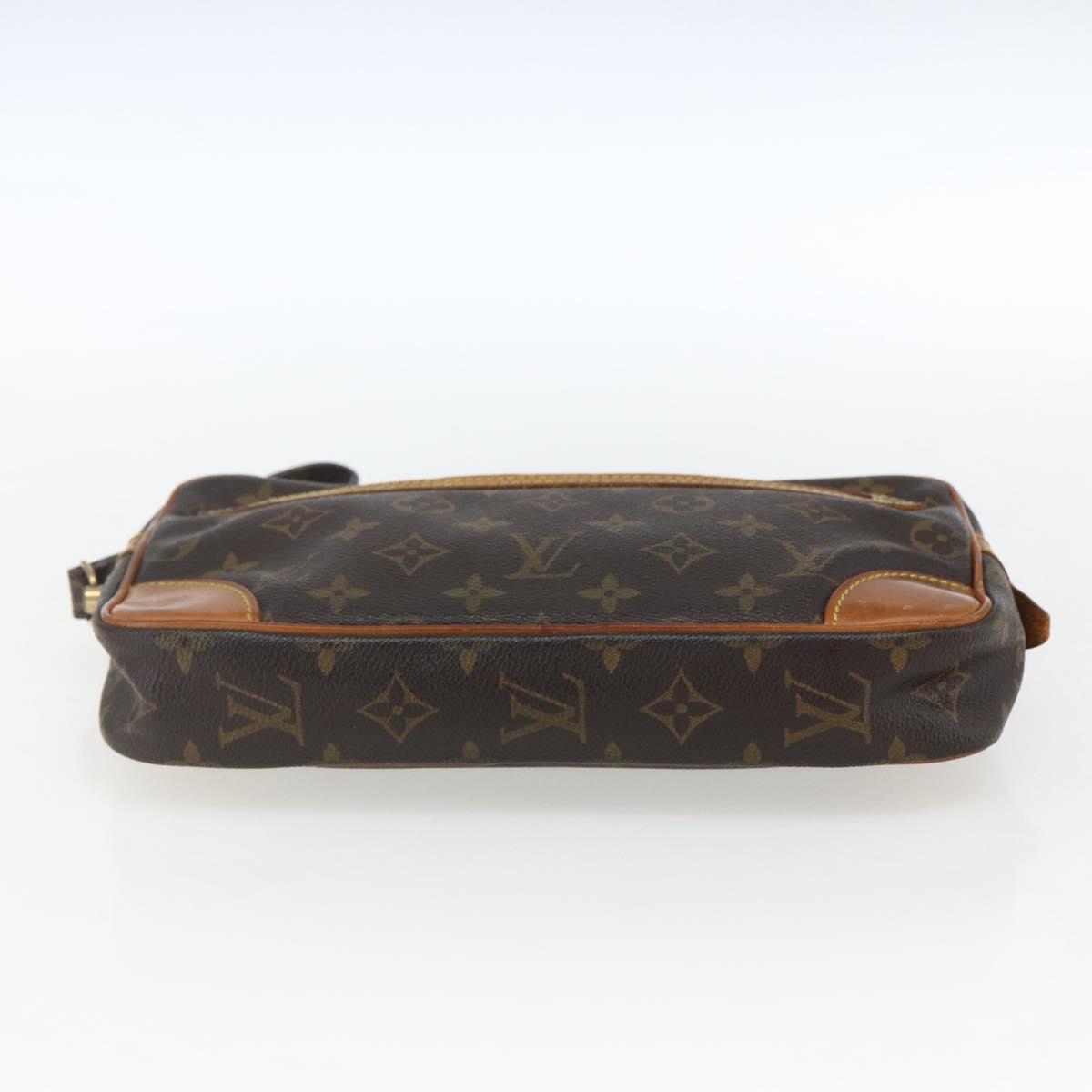 LOUIS VUITTON Monogram Marly Dragonne GM Clutch Bag M51825 LV Auth BA7172