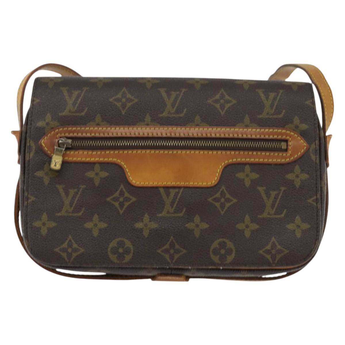 LOUIS VUITTON Monogram Saint Germain Shoulder Bag M51210 LV Auth BA7178