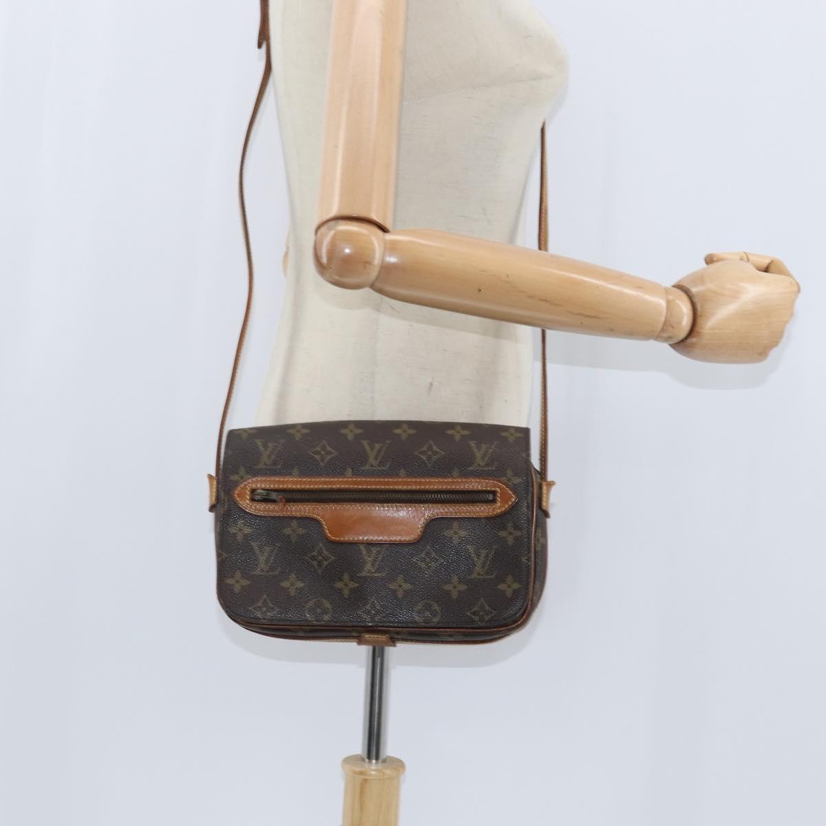 LOUIS VUITTON Monogram Saint Germain Shoulder Bag M51210 LV Auth BA7179