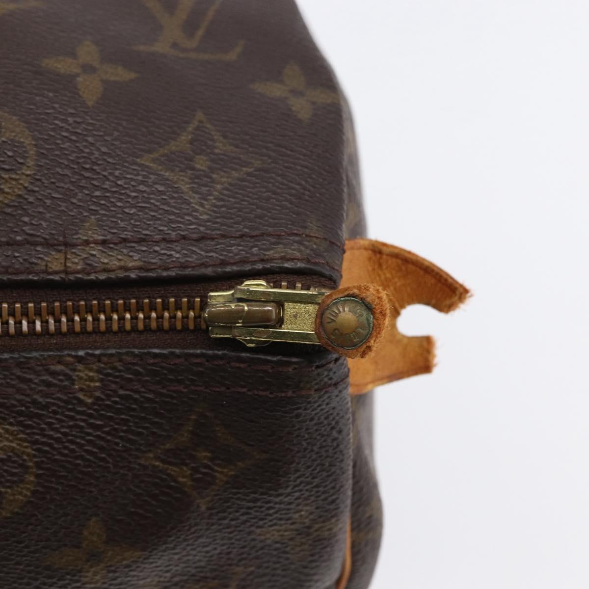 LOUIS VUITTON Monogram Speedy 30 Hand Bag M41526 LV Auth BA7189