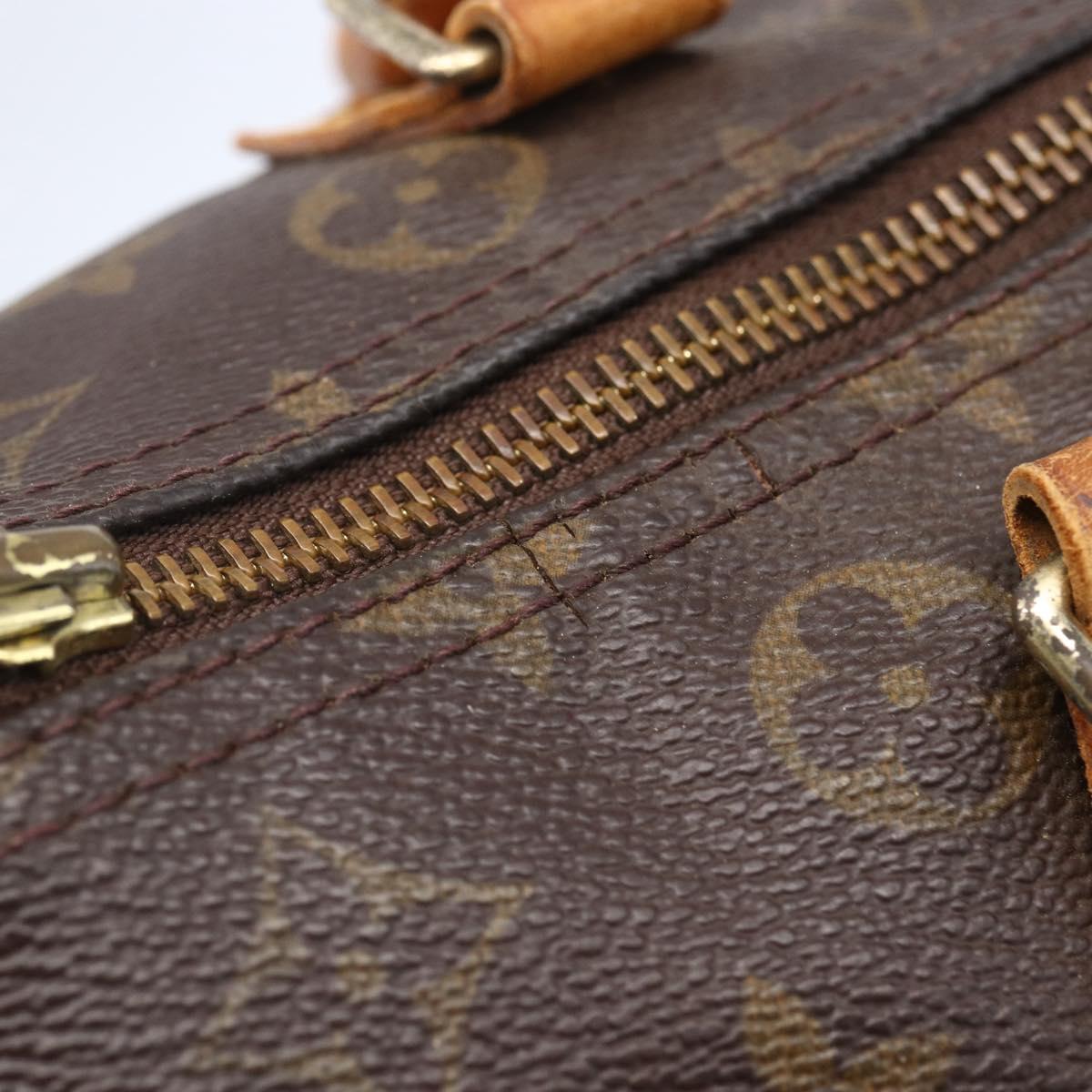 LOUIS VUITTON Monogram Speedy 30 Hand Bag M41526 LV Auth BA7189