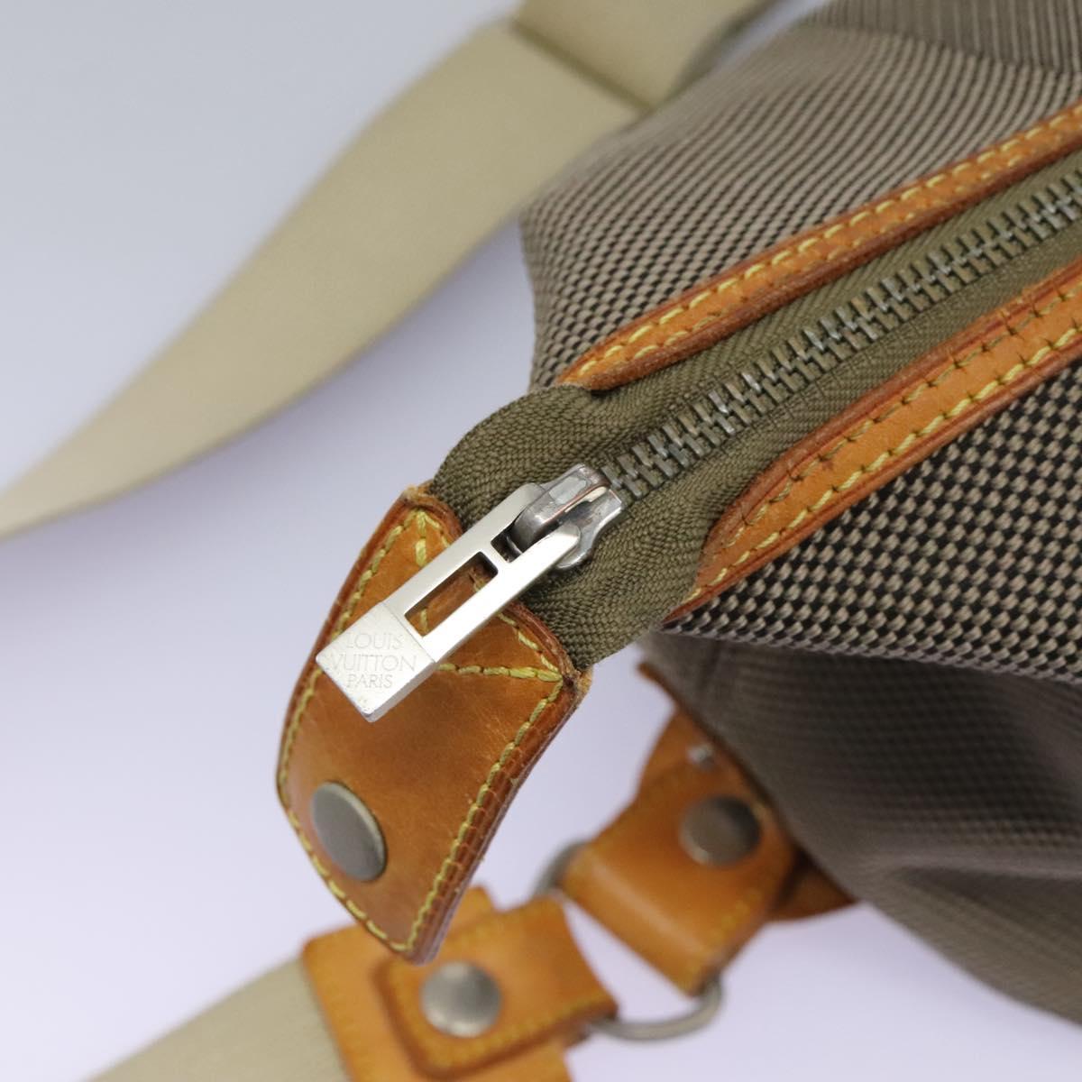 LOUIS VUITTON Damier Geant Shoulder Bag Tail LV Auth BA719