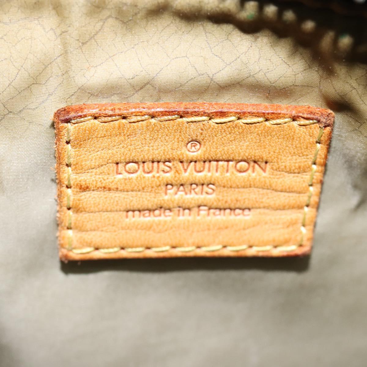 LOUIS VUITTON Damier Geant Shoulder Bag Tail LV Auth BA719