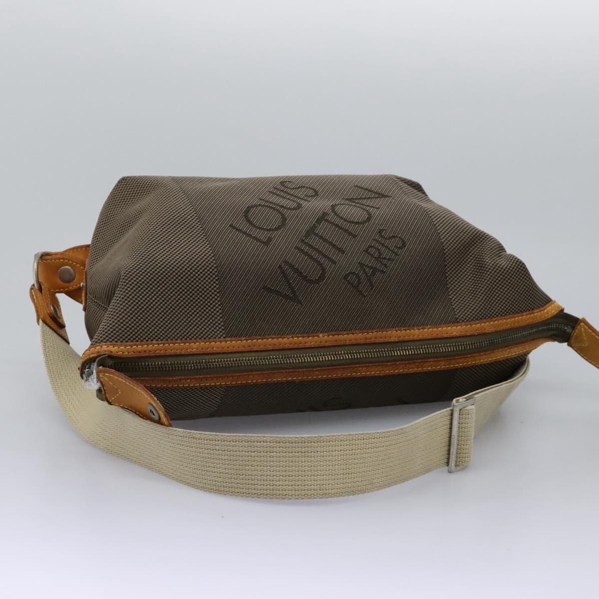 LOUIS VUITTON Damier Geant Shoulder Bag Tail LV Auth BA719