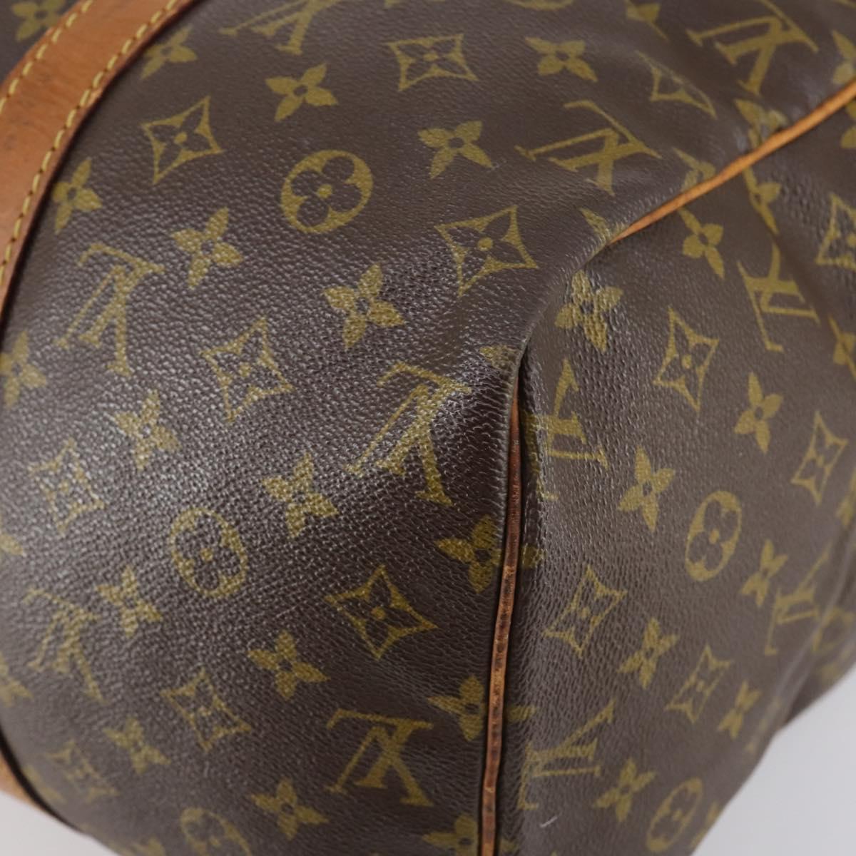 LOUIS VUITTON Monogram Sac Souple 45 Boston Bag M41624 LV Auth BA7190