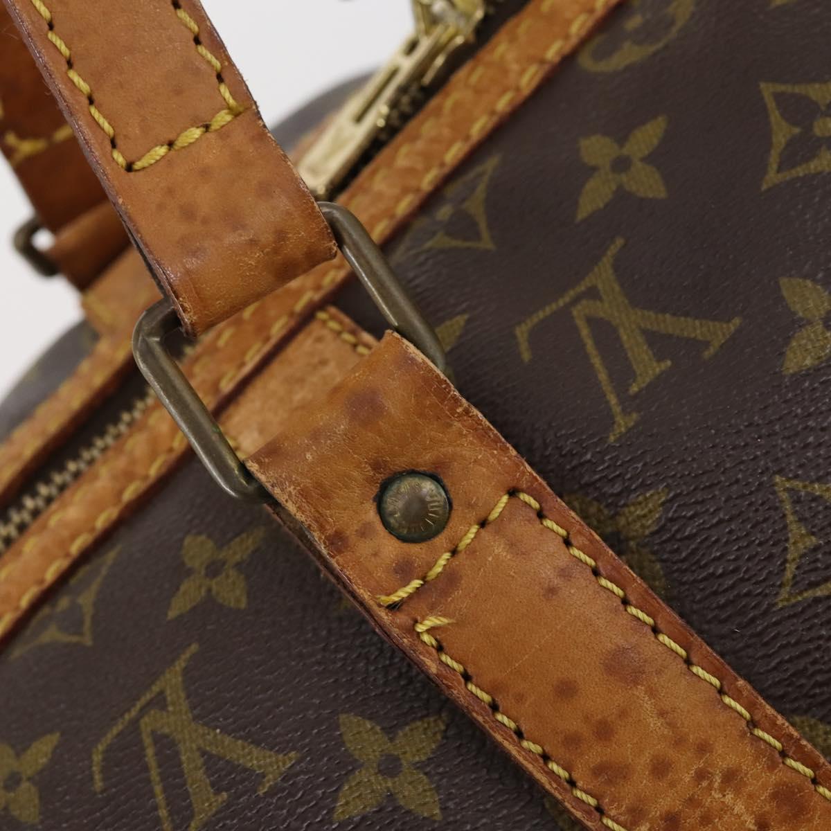 LOUIS VUITTON Monogram Sac Souple 45 Boston Bag M41624 LV Auth BA7190