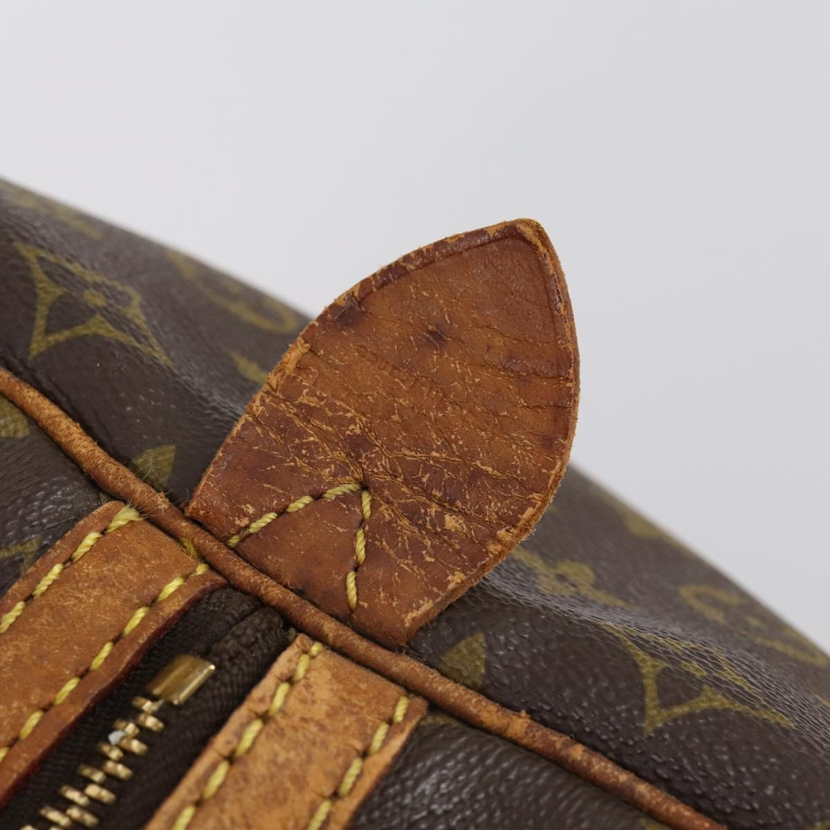 LOUIS VUITTON Monogram Sac Souple 45 Boston Bag M41624 LV Auth BA7190