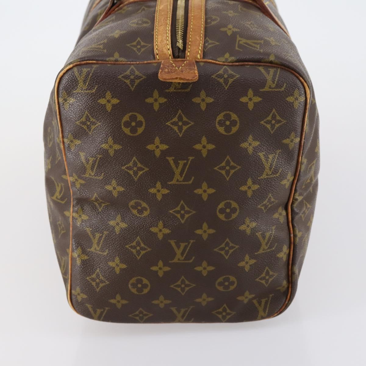 LOUIS VUITTON Monogram Sac Souple 45 Boston Bag M41624 LV Auth BA7190