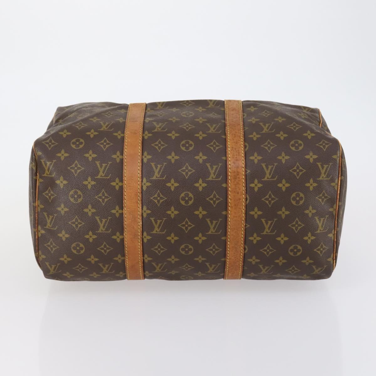 LOUIS VUITTON Monogram Sac Souple 45 Boston Bag M41624 LV Auth BA7190