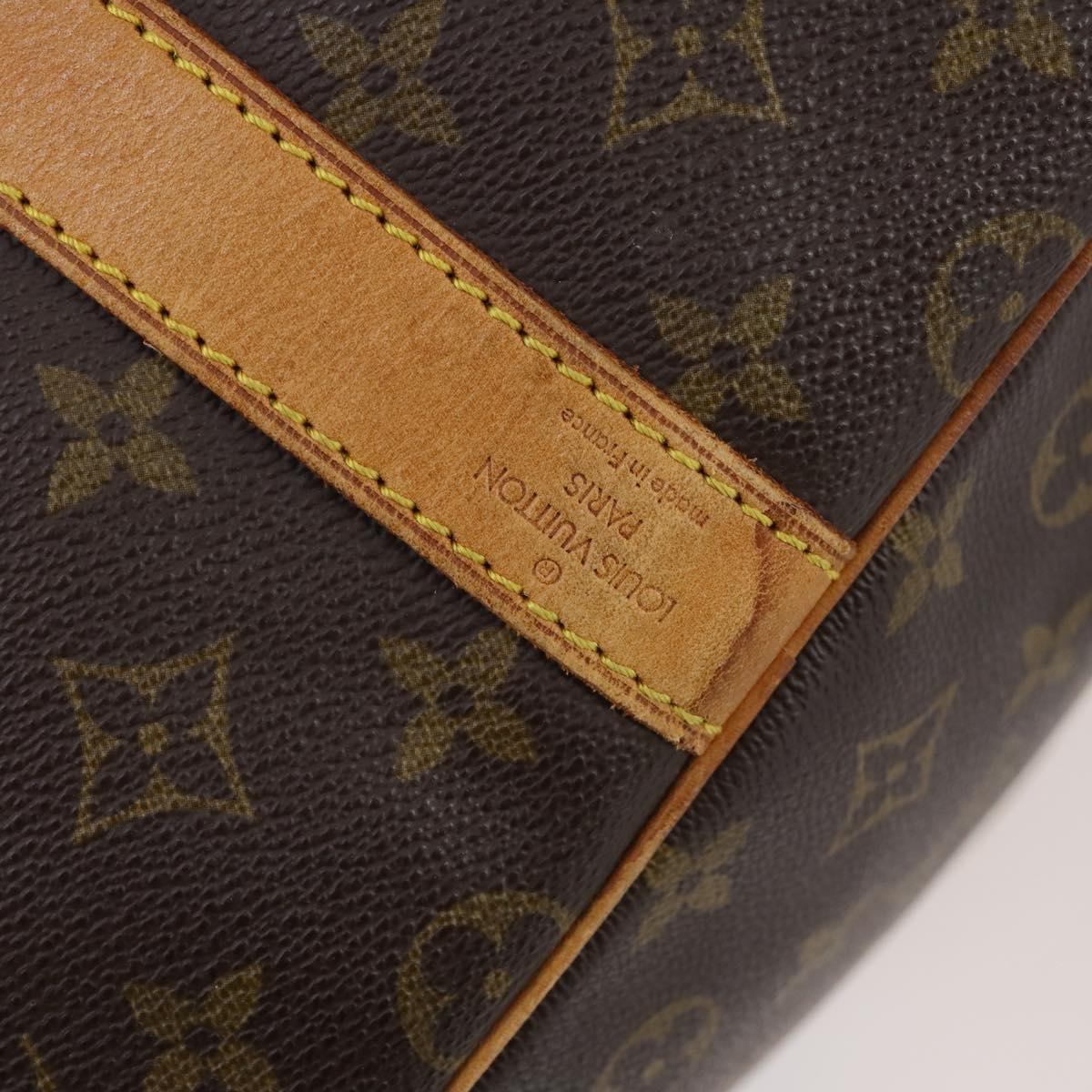 LOUIS VUITTON Monogram Keepall Bandouliere 60 Boston Bag M41412 LV Auth BA7196