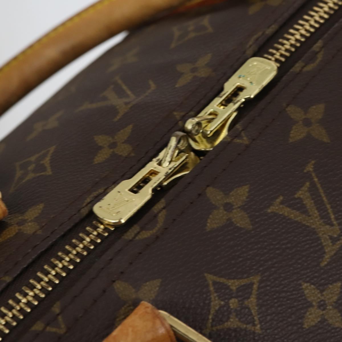 LOUIS VUITTON Monogram Keepall Bandouliere 60 Boston Bag M41412 LV Auth BA7196