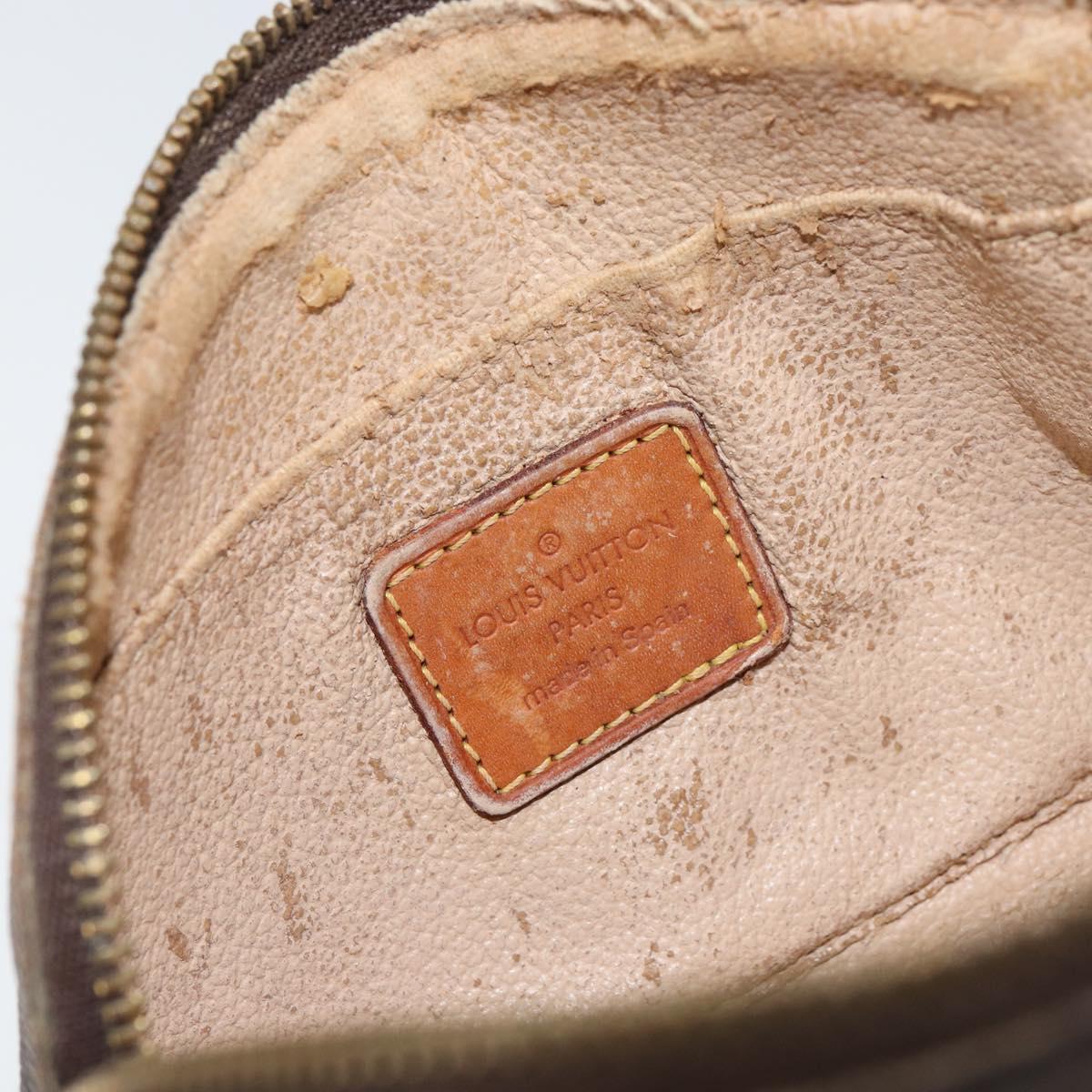 LOUIS VUITTON Monogram Pochette Cosmetic PM Pouch M43998 LV Auth BA7197