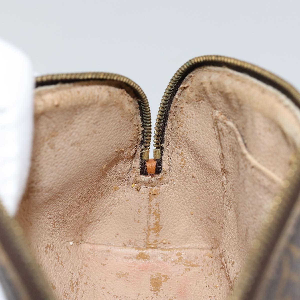 LOUIS VUITTON Monogram Pochette Cosmetic PM Pouch M43998 LV Auth BA7197