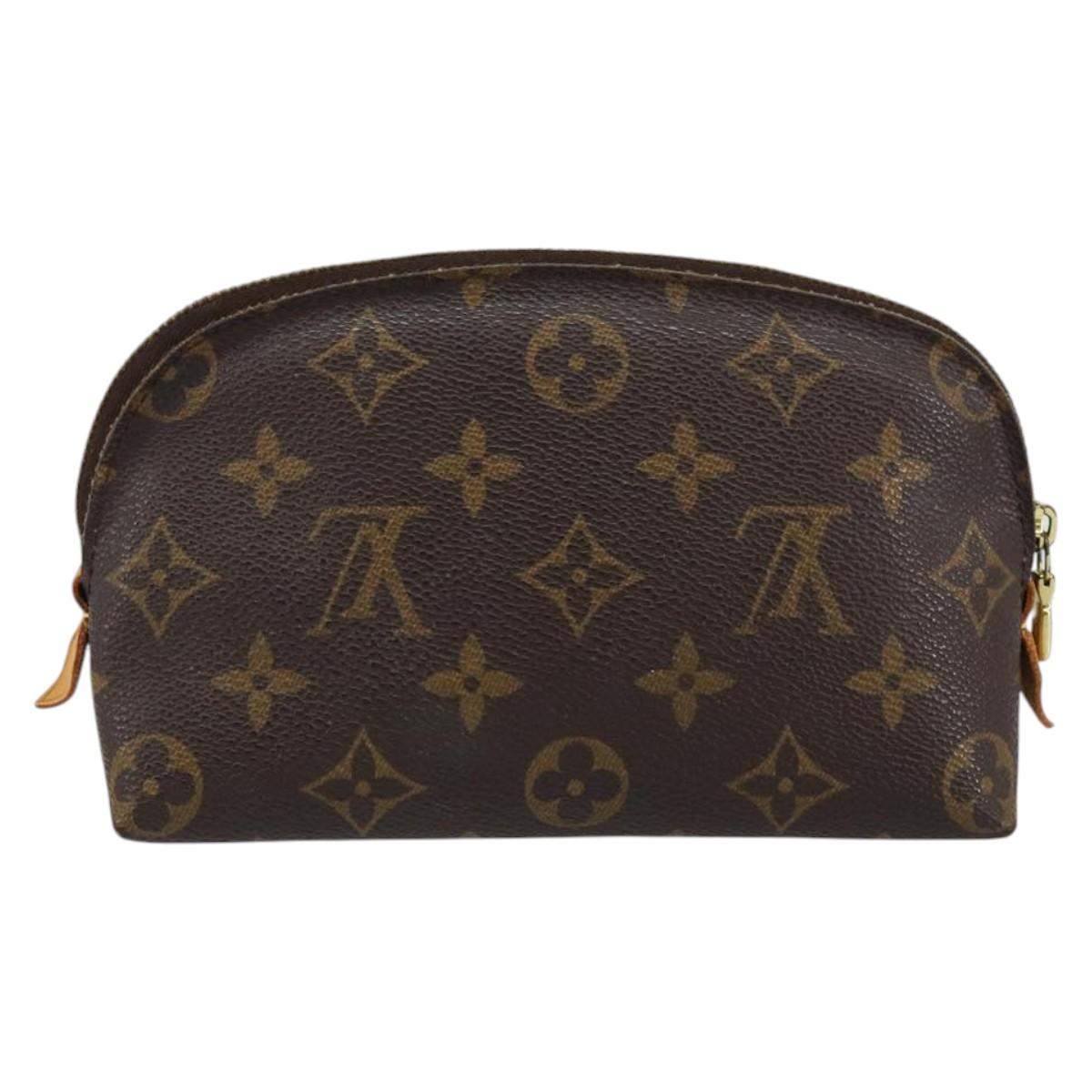 LOUIS VUITTON Monogram Pochette Cosmetic PM Pouch M43998 LV Auth BA7197