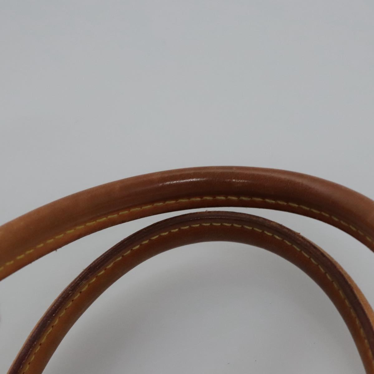 LOUIS VUITTON Monogram Vernis Tompkins Square Bag Bronze M91103 LV Auth BA720