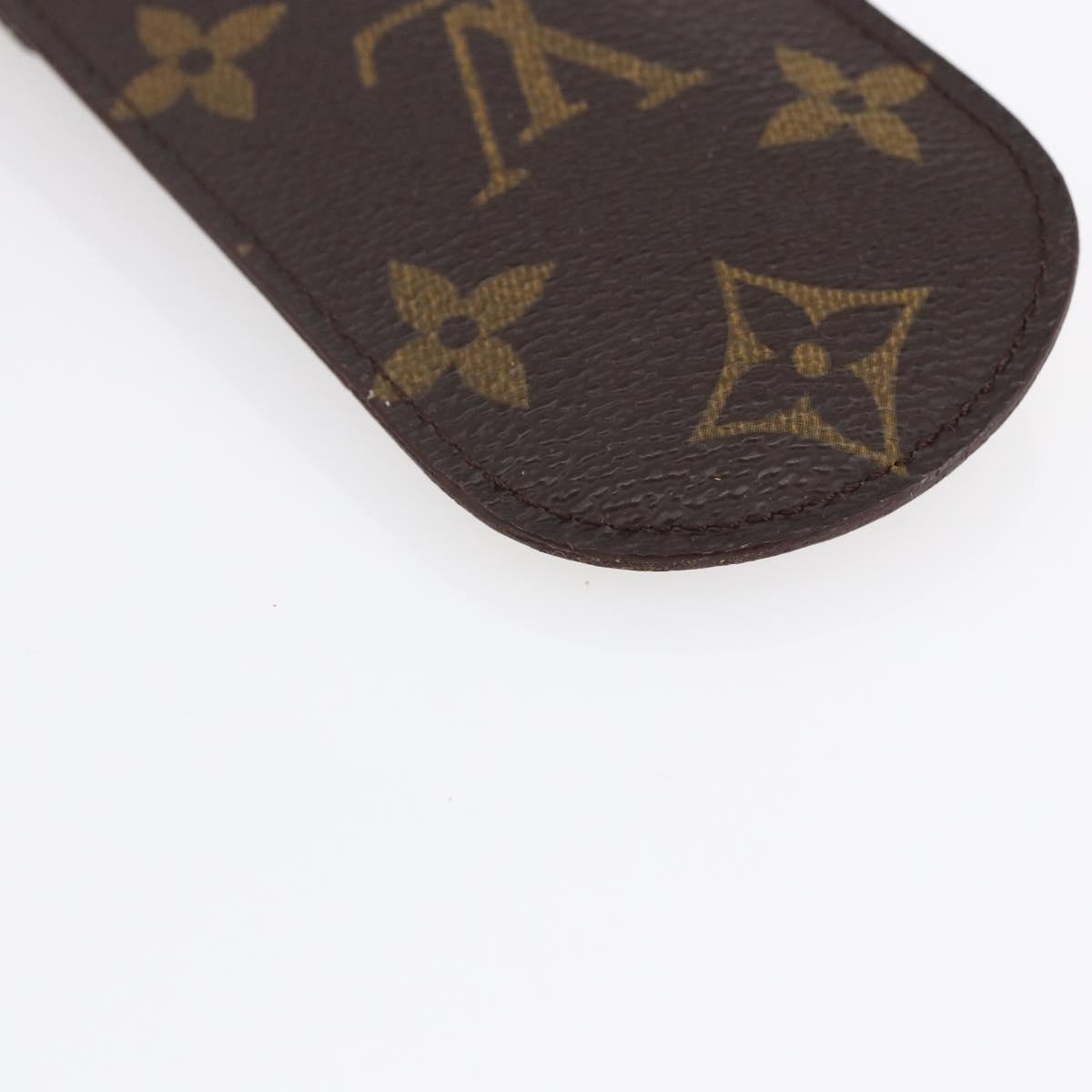 LOUIS VUITTON Monogram Etui Stilo Pen Case M62990 LV Auth BA7201V