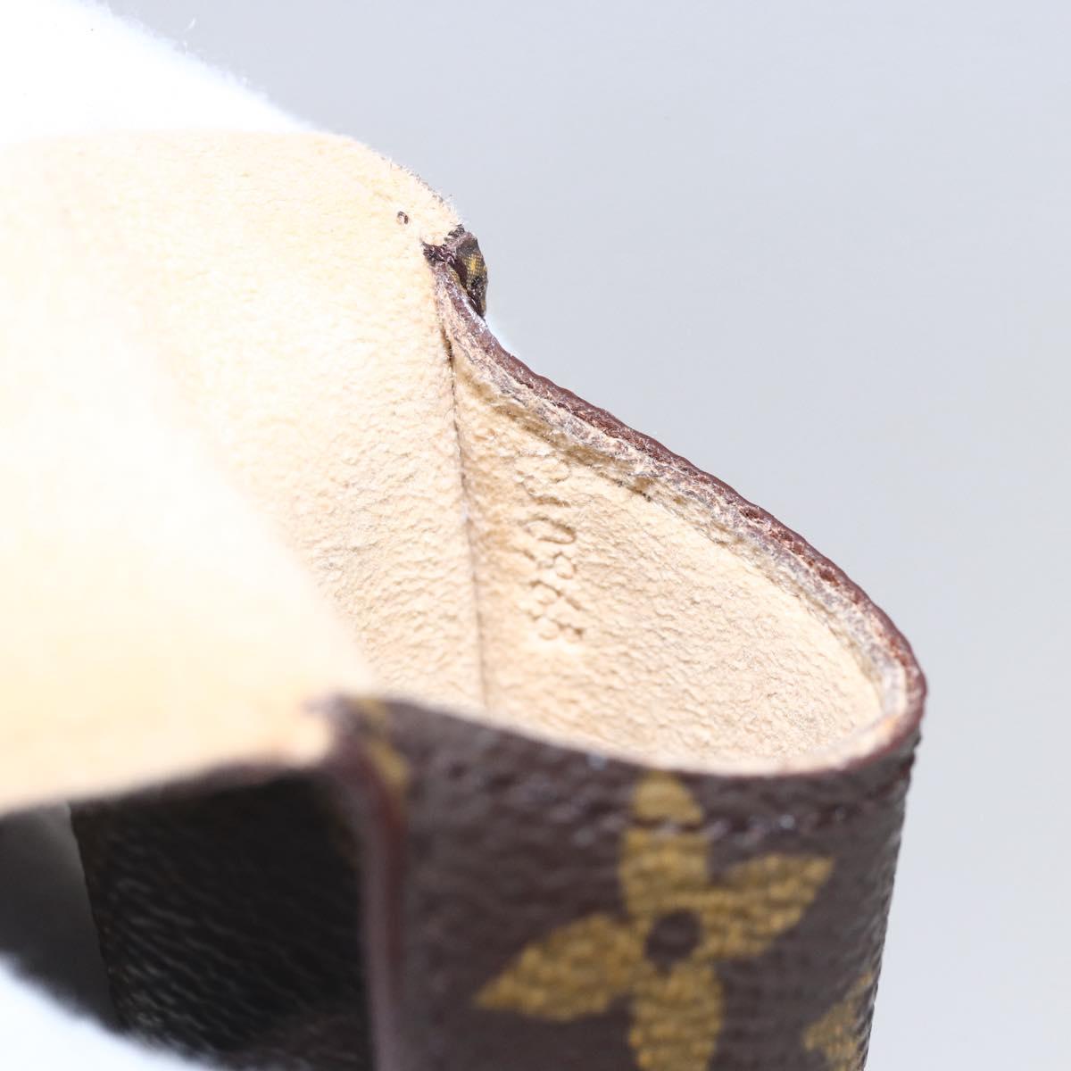 LOUIS VUITTON Monogram Etui Stilo Pen Case M62990 LV Auth BA7201V