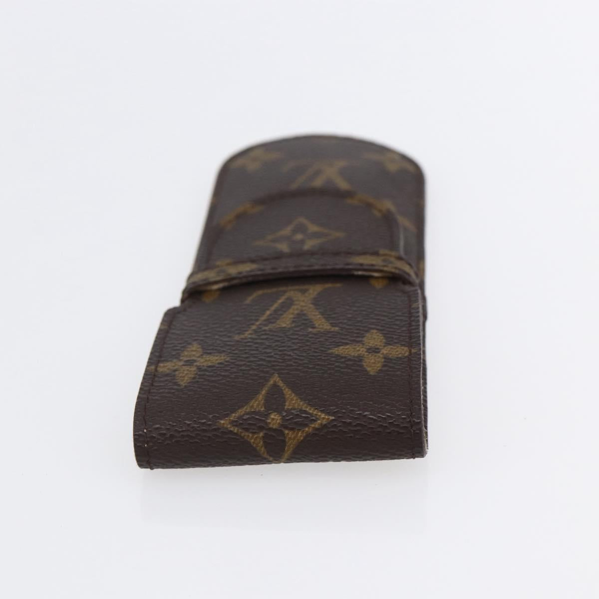 LOUIS VUITTON Monogram Etui Stilo Pen Case M62990 LV Auth BA7201V