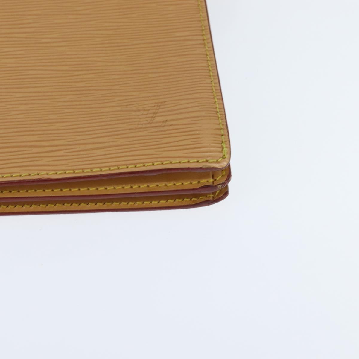 LOUIS VUITTON Epi Angian Shoulder Bag Beige M52116 LV Auth BA7220