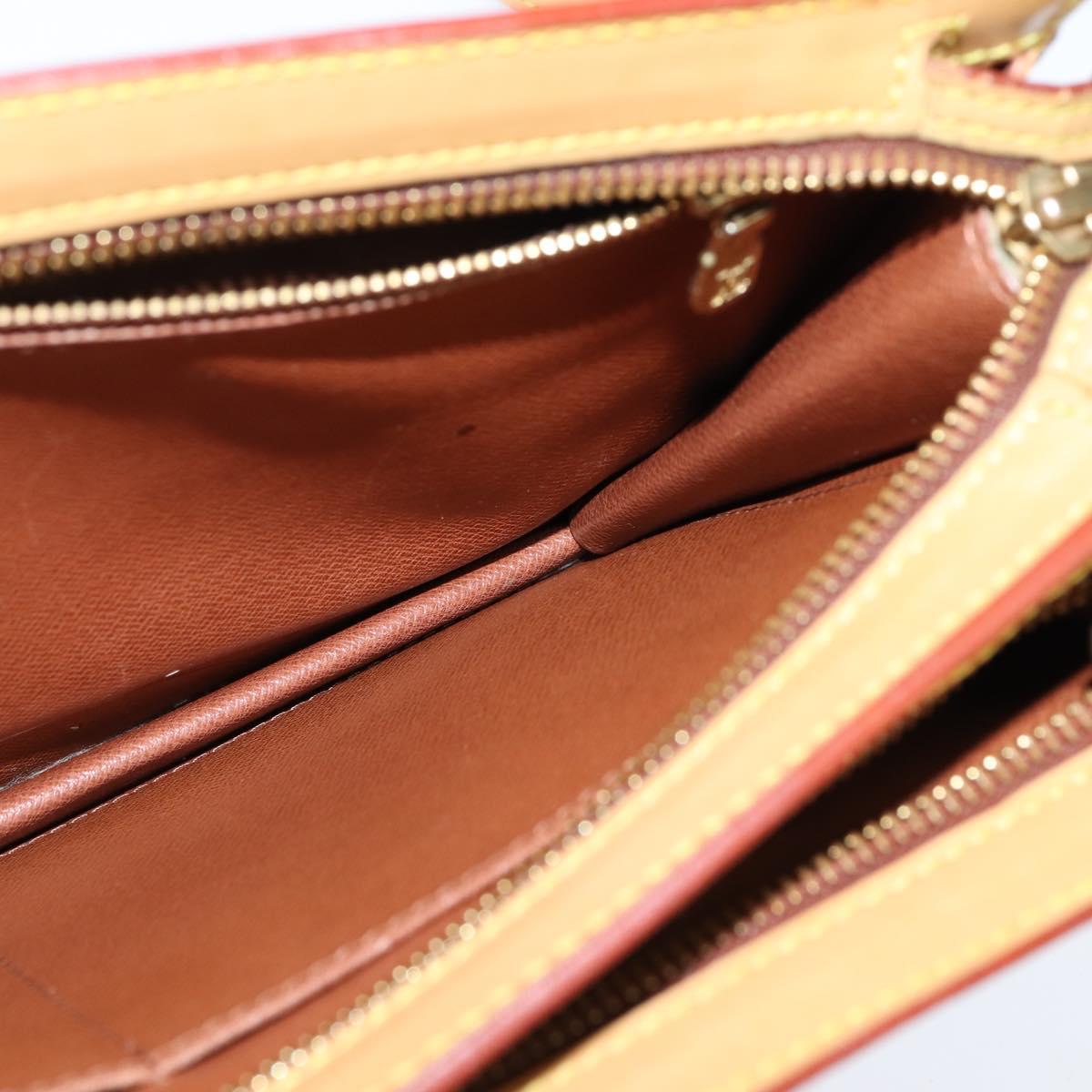 LOUIS VUITTON Epi Angian Shoulder Bag Beige M52116 LV Auth BA7220