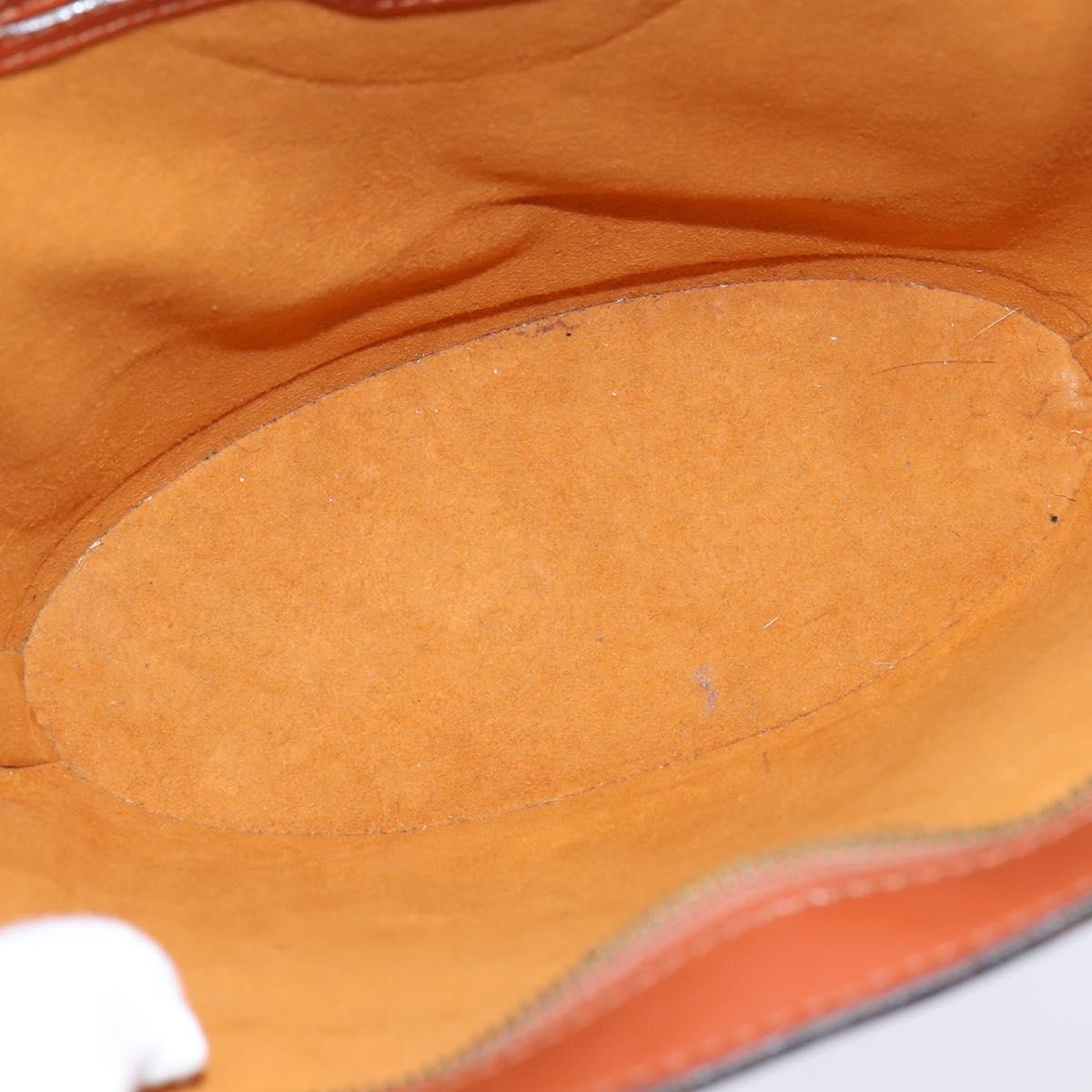 LOUIS VUITTON Epi Saint Jacques Hand Bag Brown M52263 LV Auth BA7223