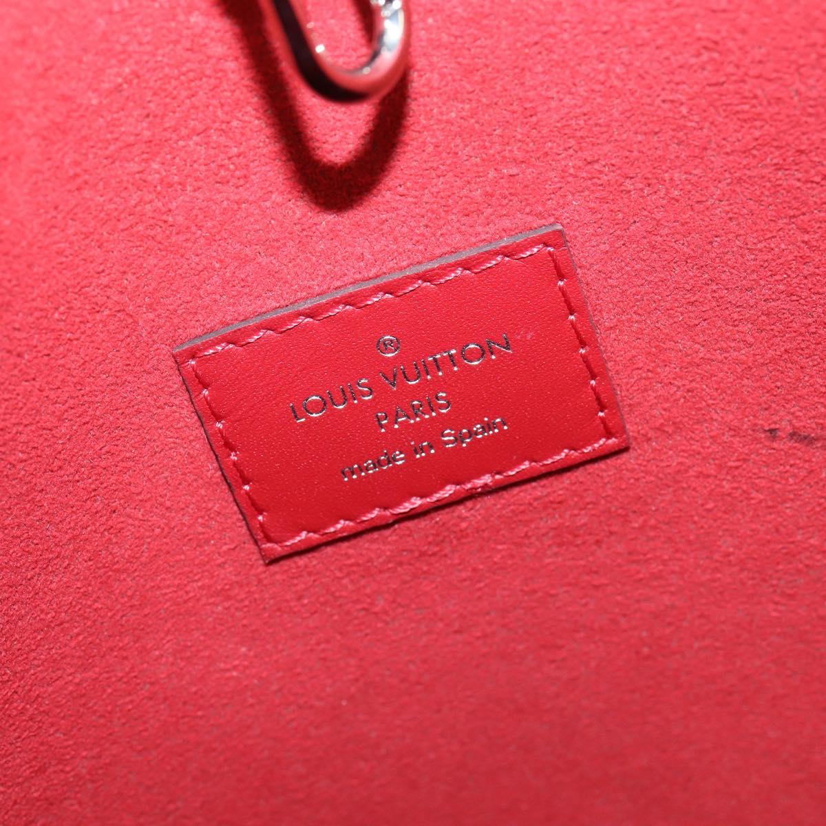 LOUIS VUITTON Epi Neverfull MM Tote Bag Red M41318 LV Auth BA7226