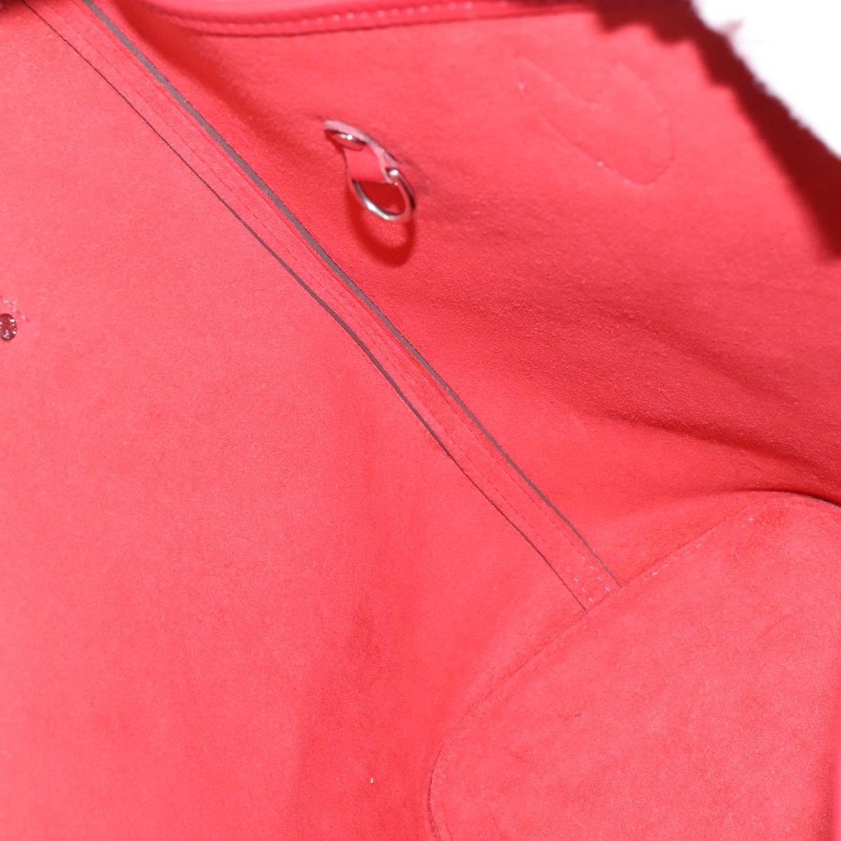 LOUIS VUITTON Epi Neverfull MM Tote Bag Red M41318 LV Auth BA7226