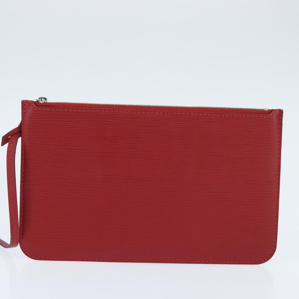 LOUIS VUITTON Epi Neverfull MM Tote Bag Red M41318 LV Auth BA7226