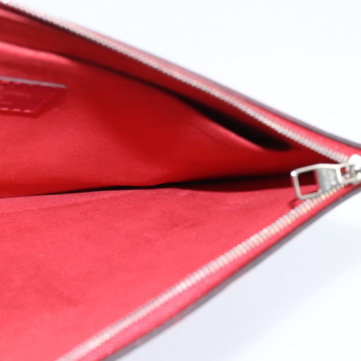 LOUIS VUITTON Epi Neverfull MM Tote Bag Red M41318 LV Auth BA7226