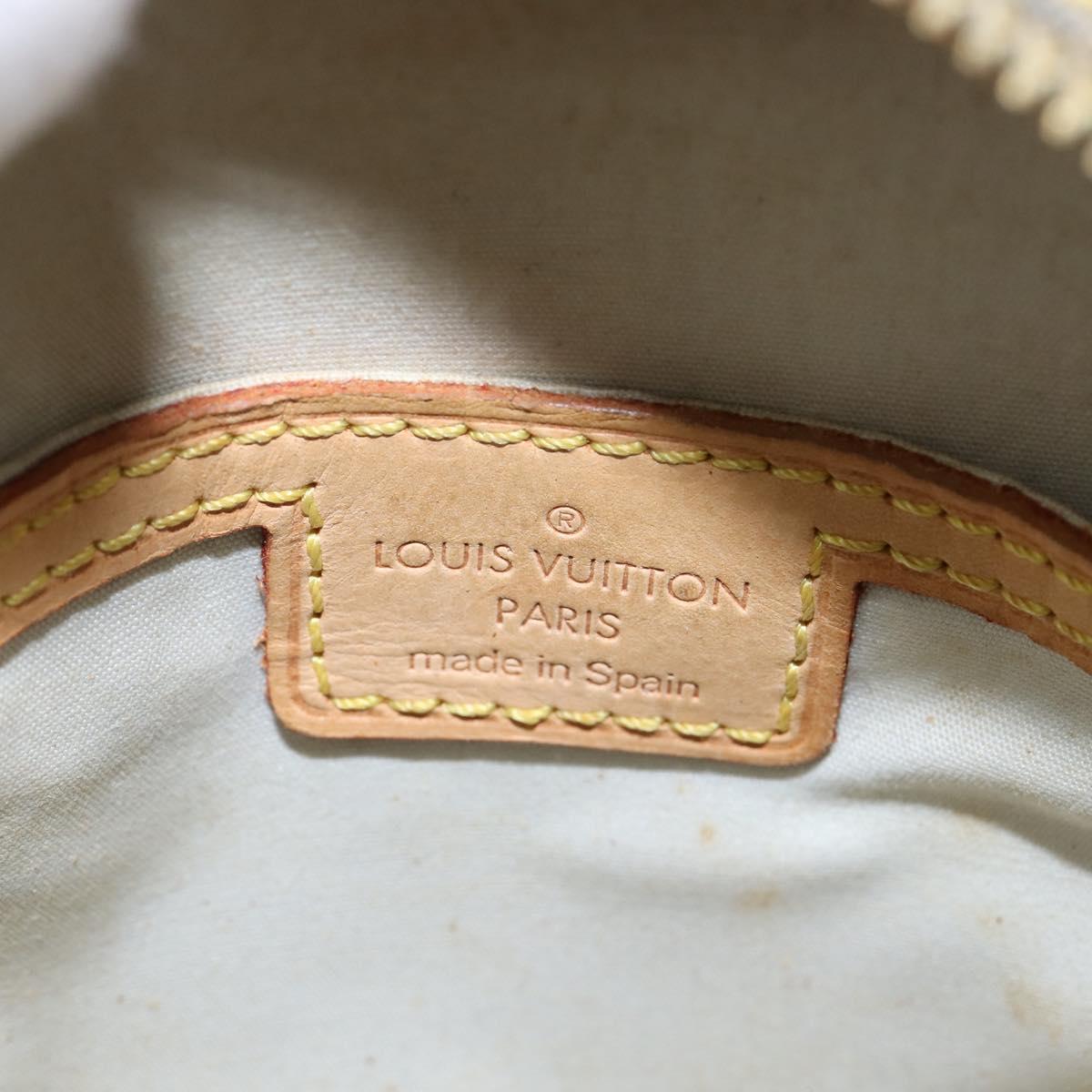 LOUIS VUITTON Monogram Mini Jeanne PM Shoulder Bag Blue M92001 LV Auth BA7228