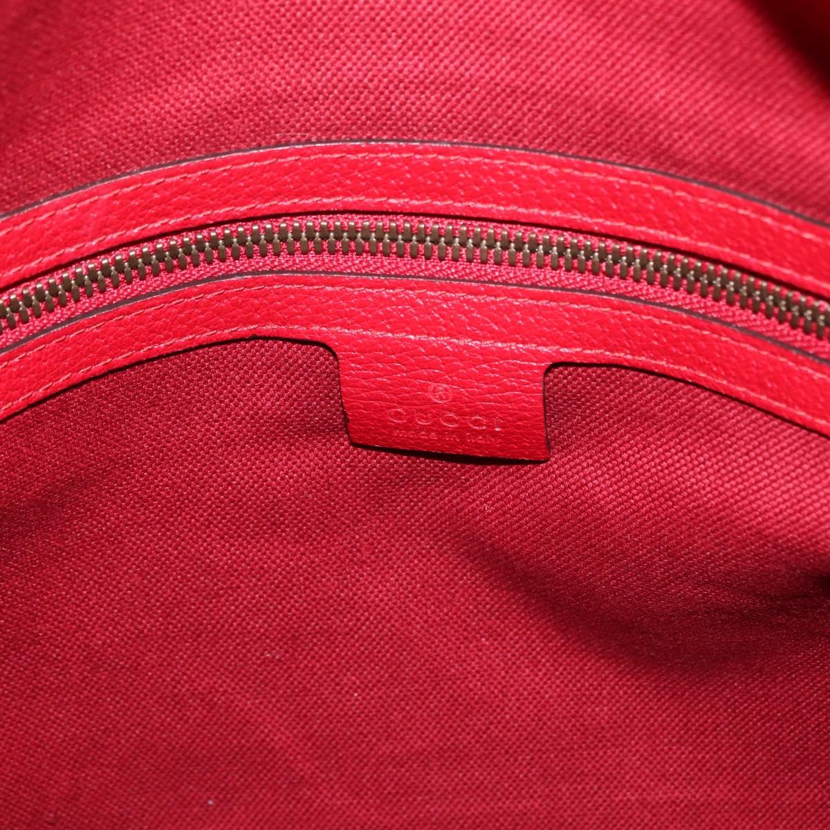 GUCCI Backpack Canvas Blue Red 473872 Auth BA7277