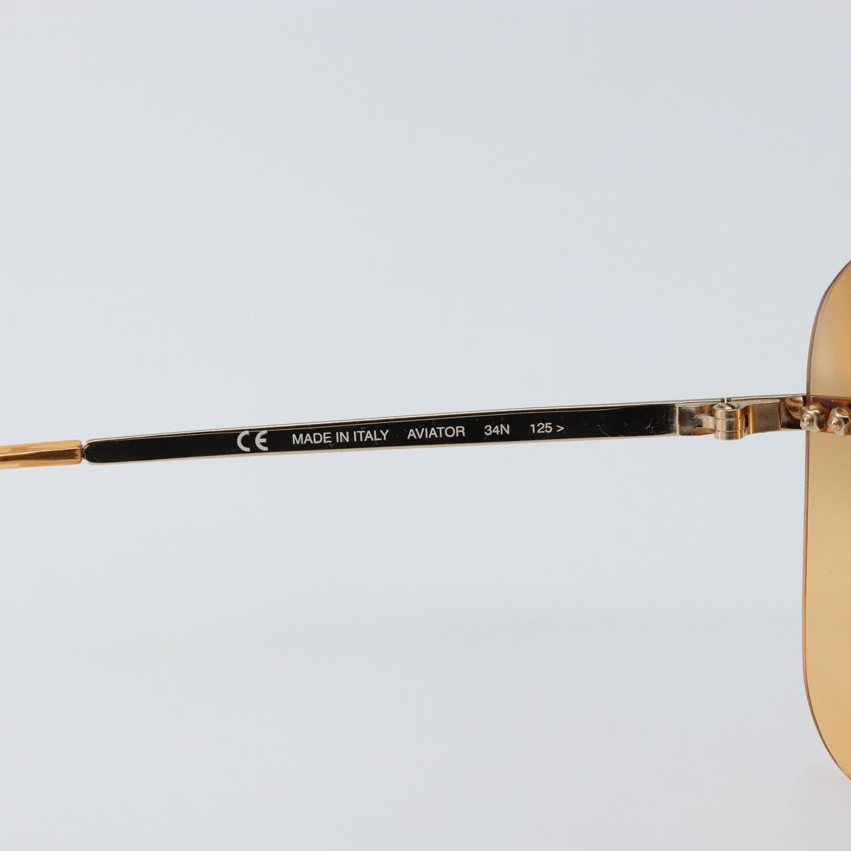 Christian Dior Sunglasses plastic Orange Auth BA7281