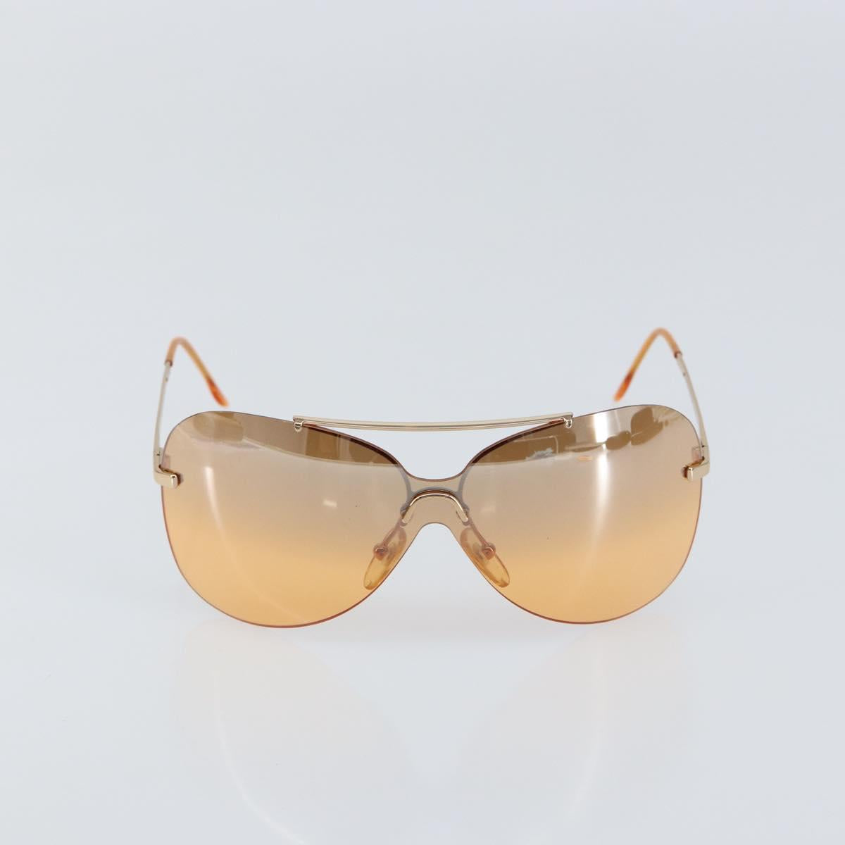 Christian Dior Sunglasses plastic Orange Auth BA7281