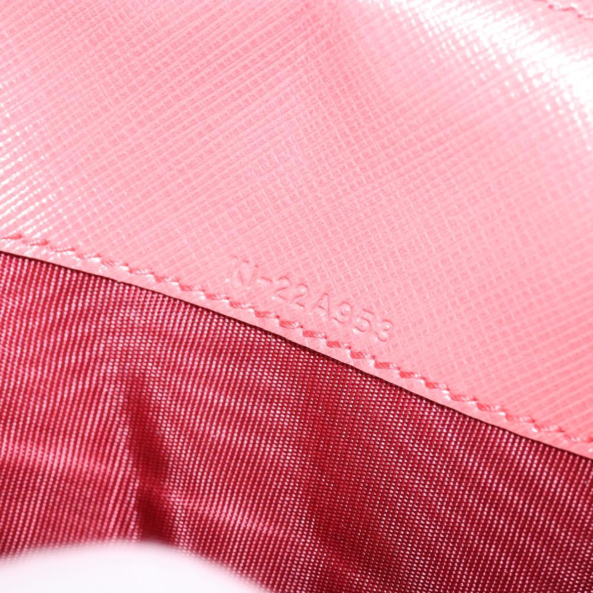 Salvatore Ferragamo Vala Long Wallet Leather Orange Gold Auth BA7289V