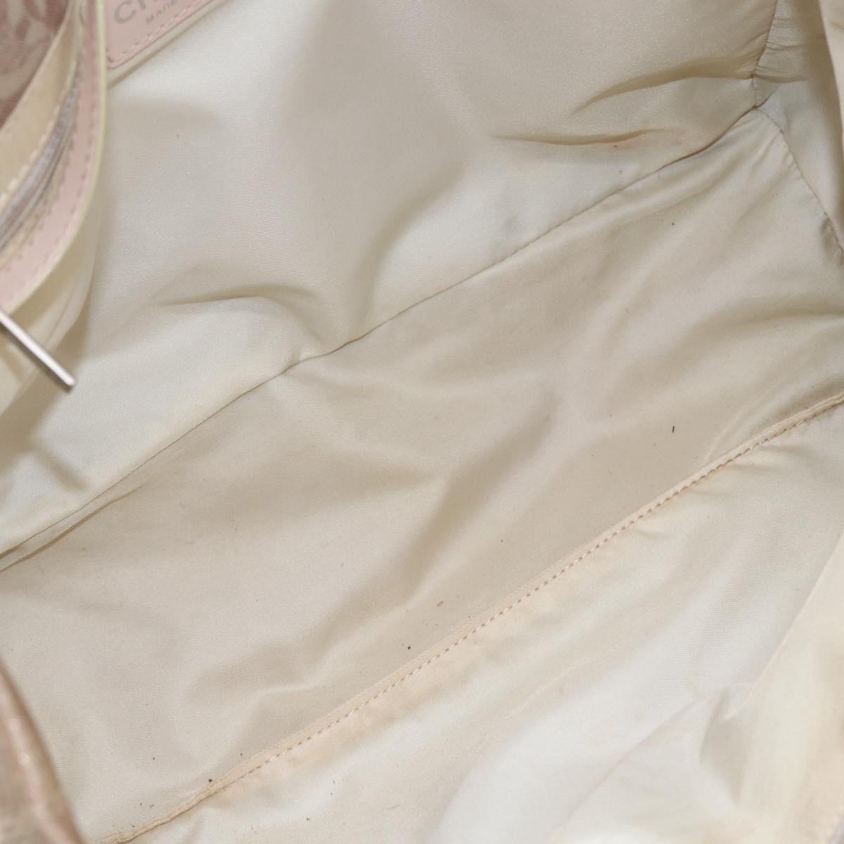 CHANEL New Travel Line Tote Bag Nylon Pink CC Auth BA7298