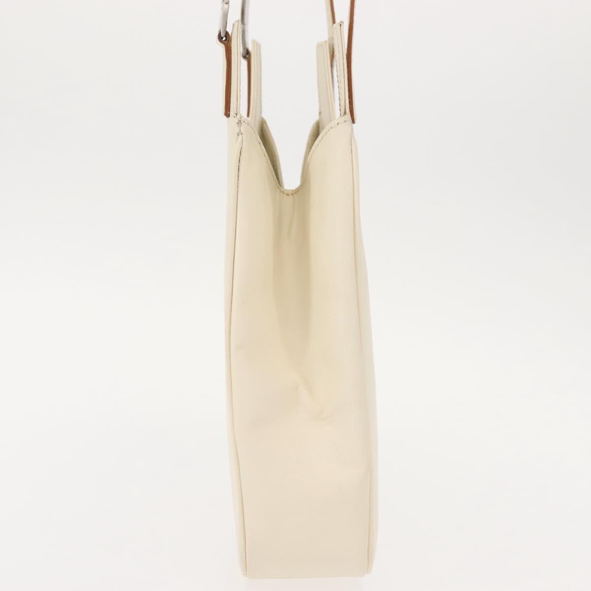 Salvatore Ferragamo Shoulder Bag Leather Black Silver Auth BA7335