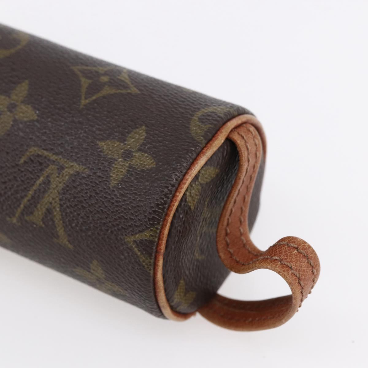LOUIS VUITTON Monogram Trousse Rondo Pouch M47630 LV Auth BA7385