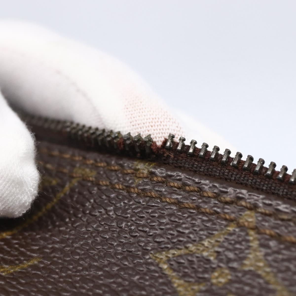 LOUIS VUITTON Monogram Trousse Rondo Pouch M47630 LV Auth BA7385