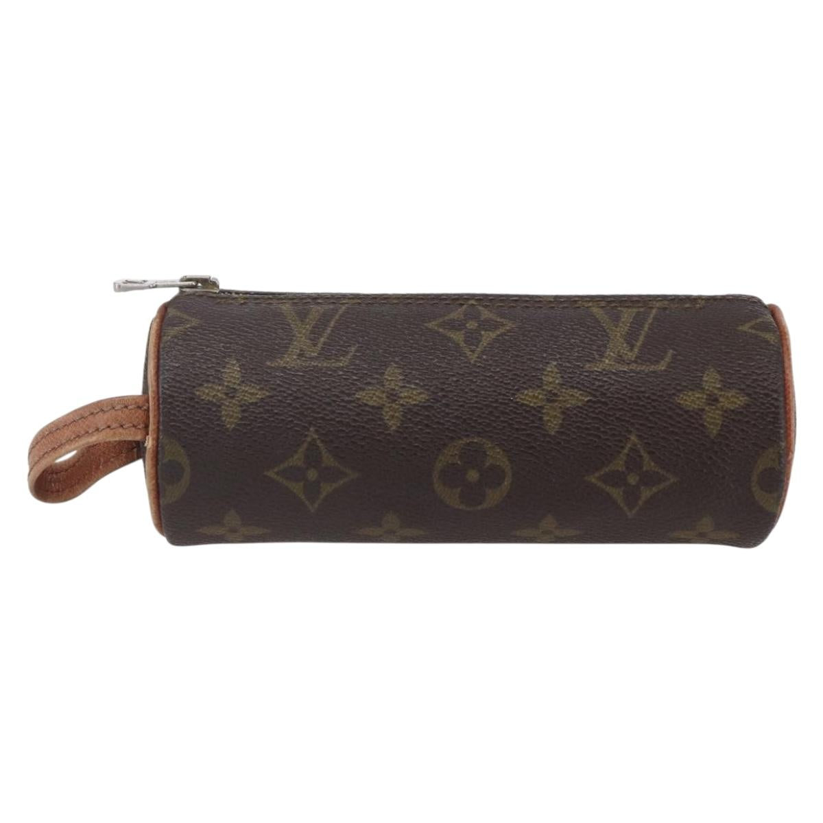 LOUIS VUITTON Monogram Trousse Rondo Pouch M47630 LV Auth BA7385