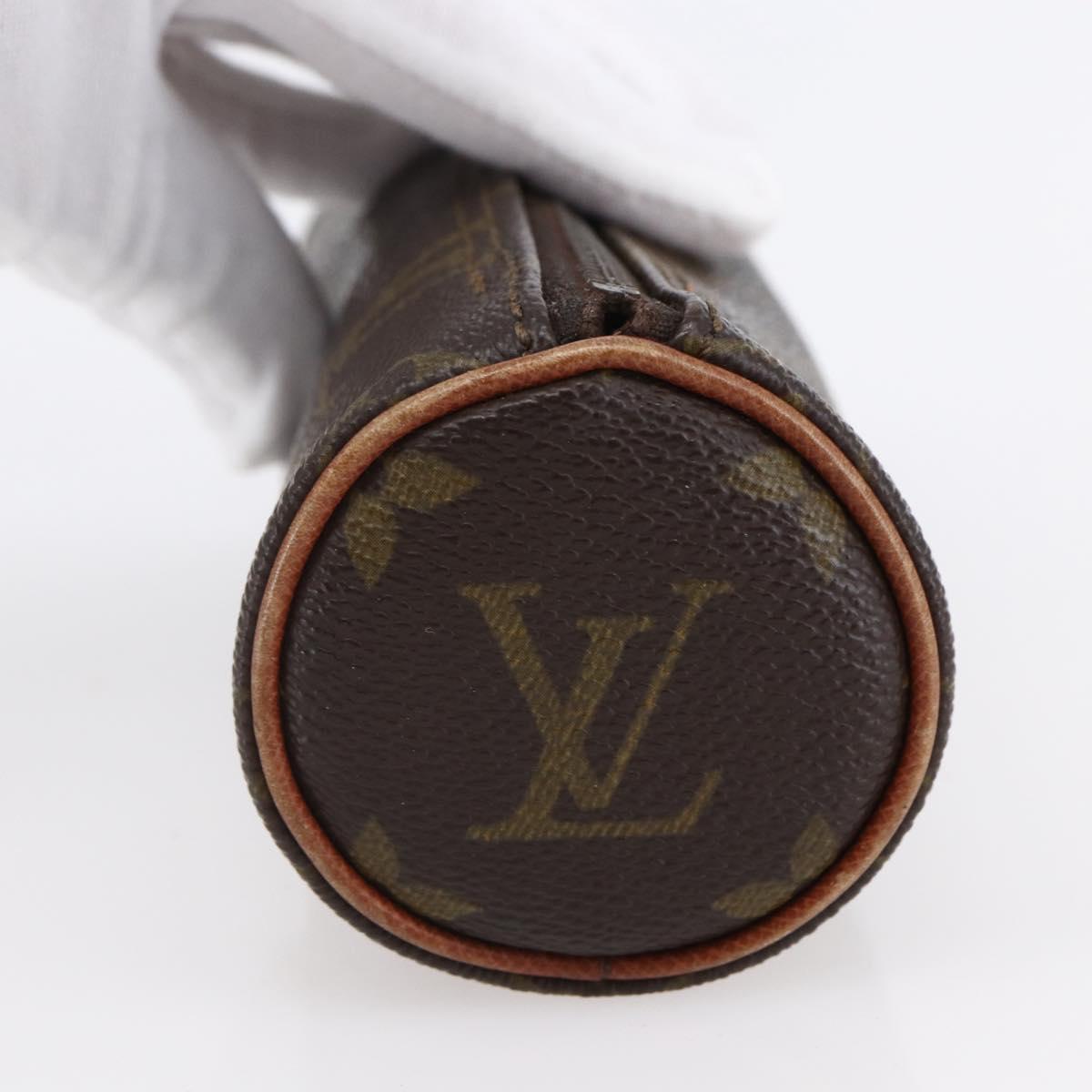 LOUIS VUITTON Monogram Trousse Rondo Pouch M47630 LV Auth BA7385