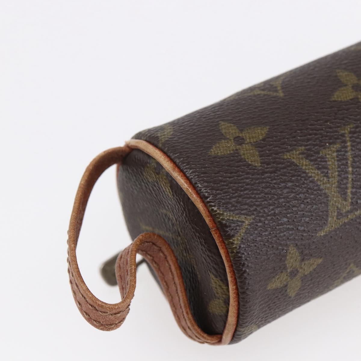LOUIS VUITTON Monogram Trousse Rondo Pouch M47630 LV Auth BA7385