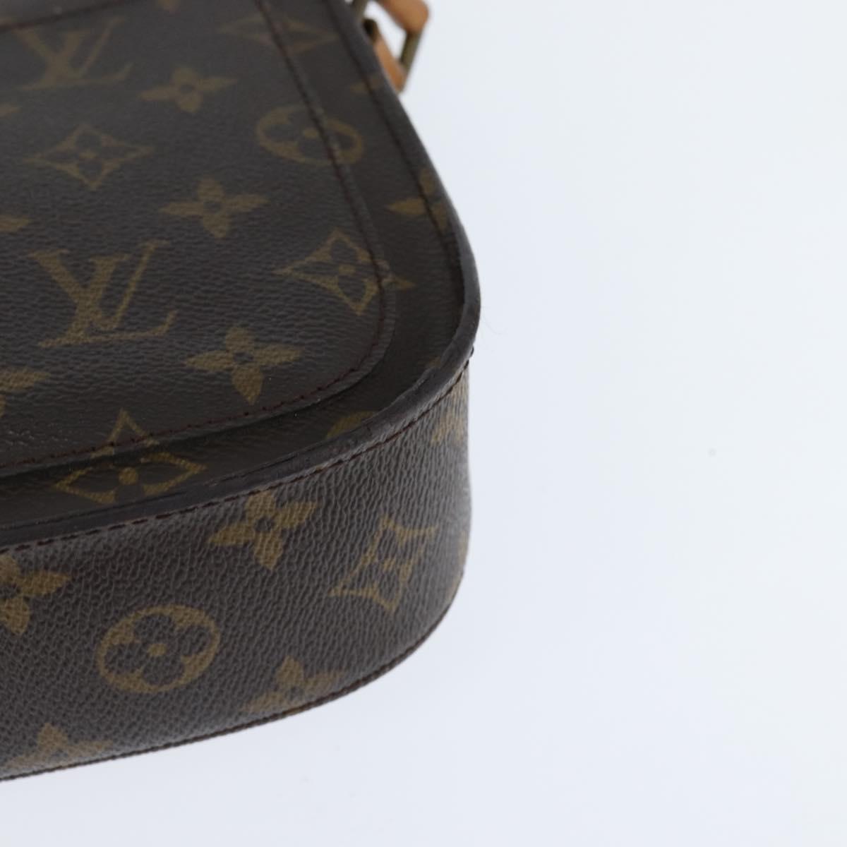 LOUIS VUITTON Monogram Saint Cloud MM Shoulder Bag M51243 LV Auth BA7389